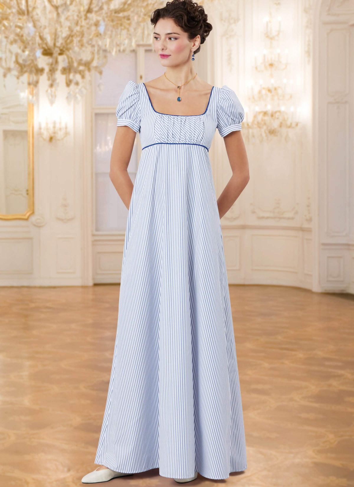 McCall's Sewing Pattern M8647 Misses' Regency Gowns
