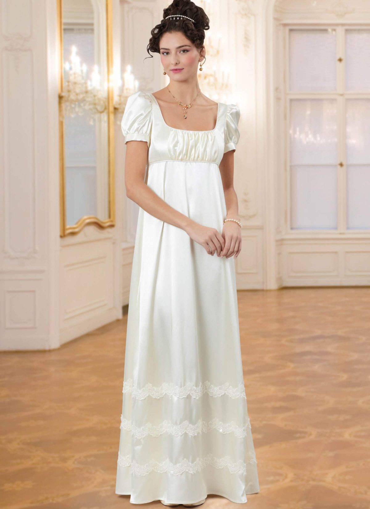McCall's Sewing Pattern M8647 Misses' Regency Gowns