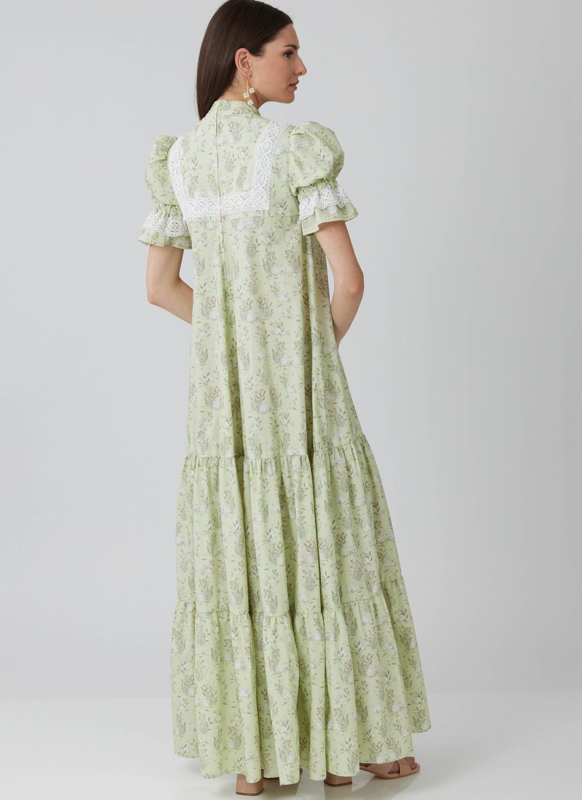 McCall's Sewing Pattern M8652 Misses' High Yoke Dress in Two Lengths by Laura Ashley