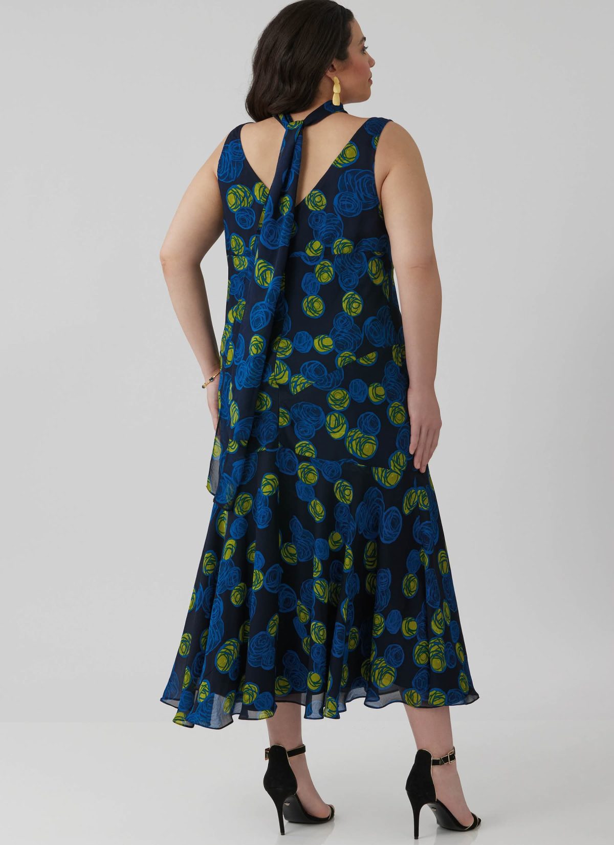 McCall's Sewing Pattern M8654 Misses' and Women's Maxi Dress with Scarf