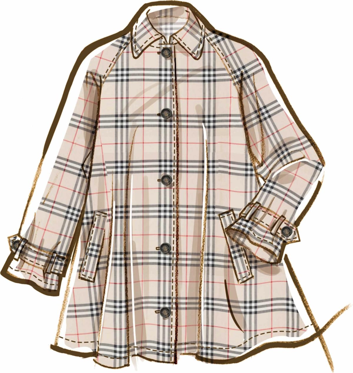 McCall's Sewing Pattern M8655 Misses' Trench Coat in Three Lengths with Optional Hood