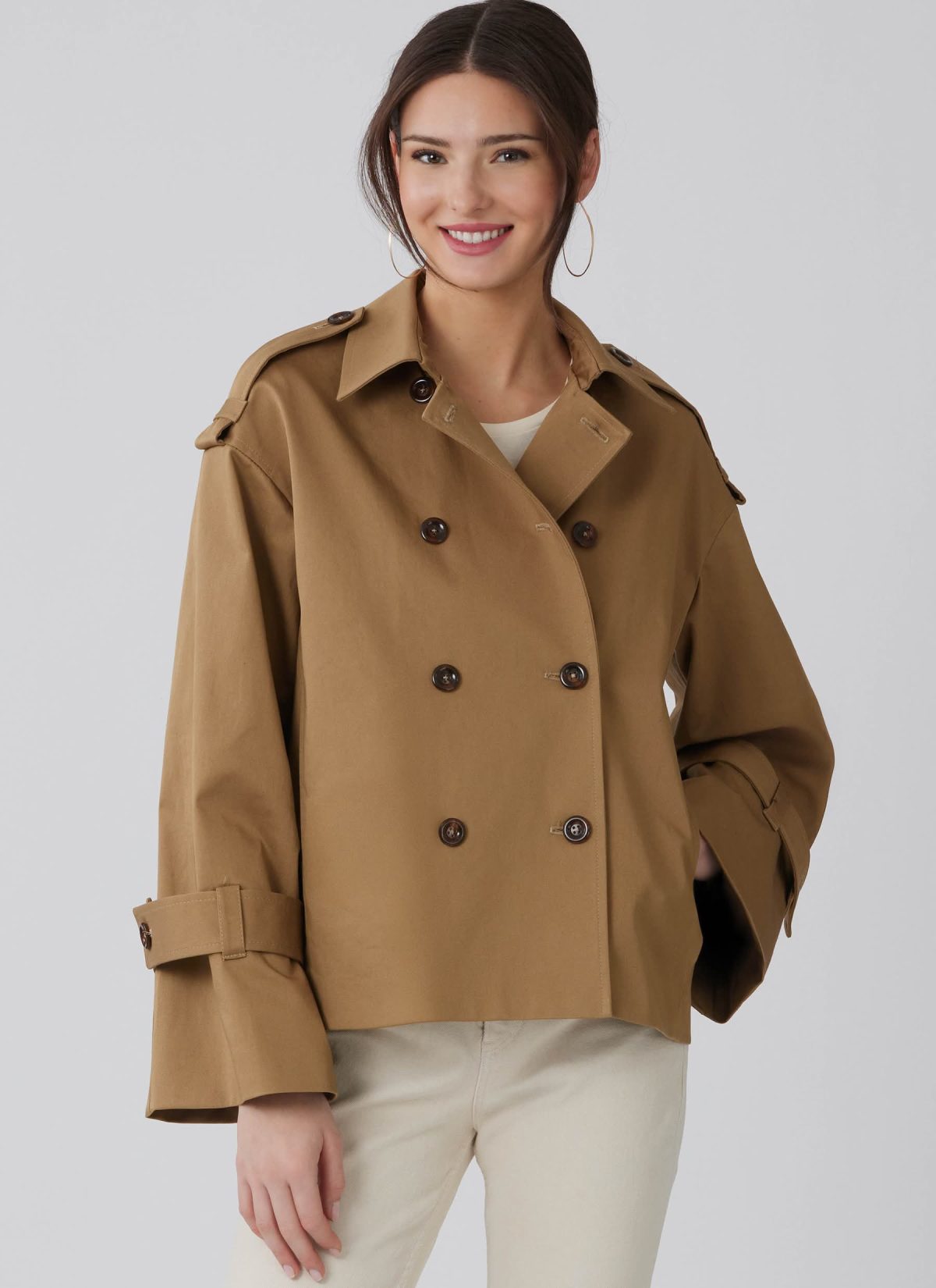 McCall's Sewing Pattern M8656 Misses' and Women's Trench Jacket