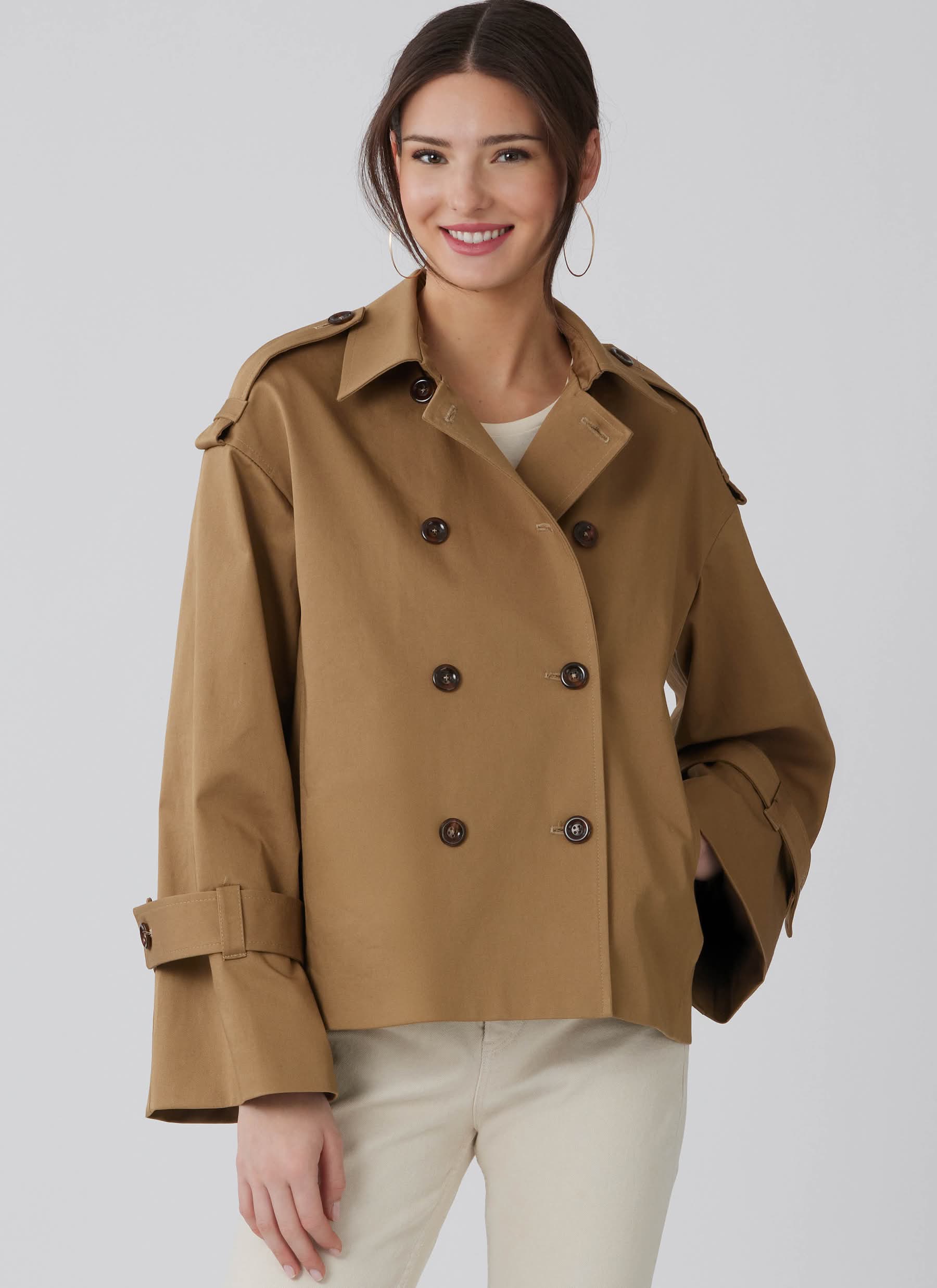 McCall's Sewing Pattern M8656 Misses' and Women's Trench Jacket