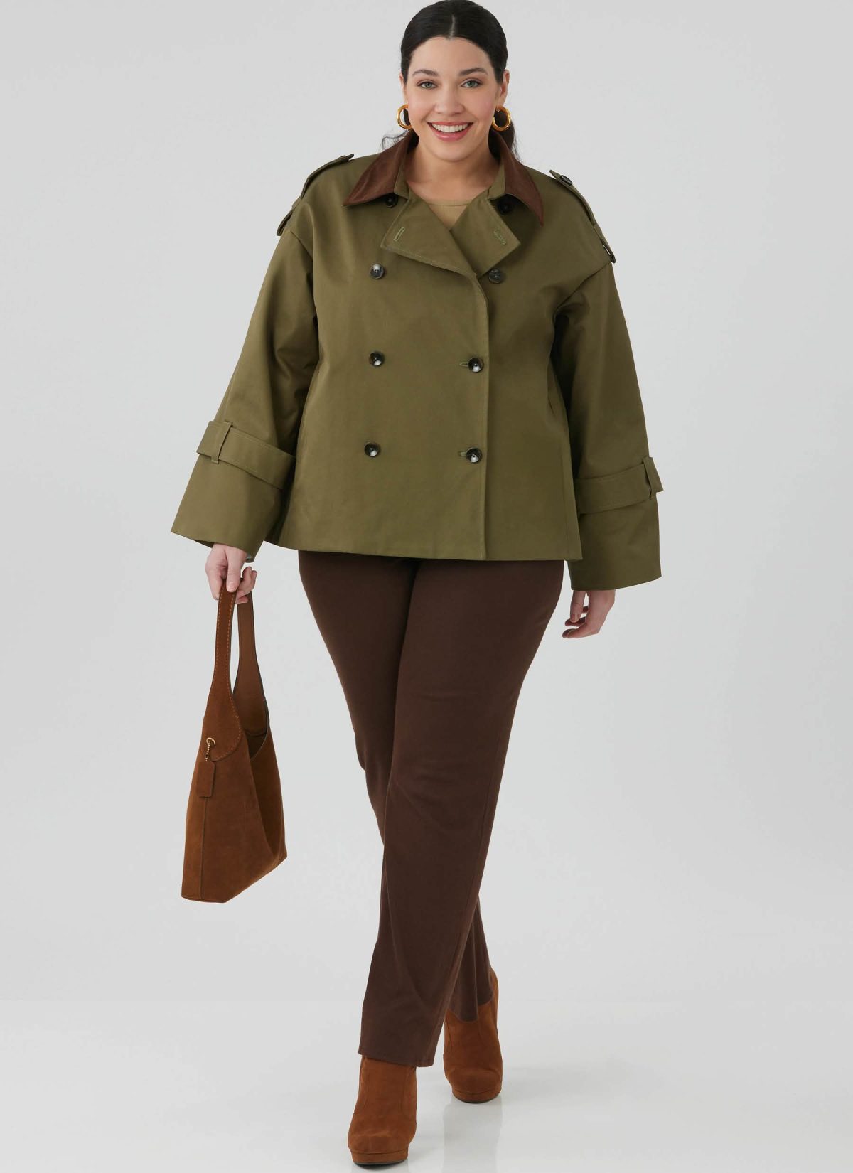 McCall's Sewing Pattern M8656 Misses' and Women's Trench Jacket