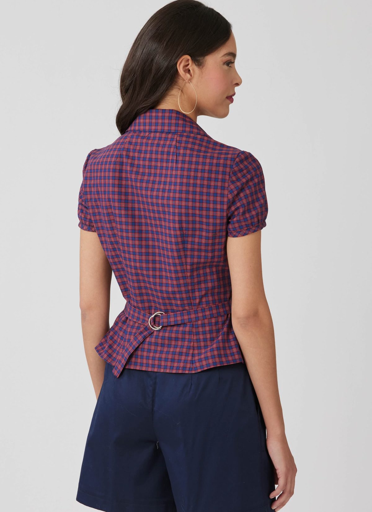 McCall's Sewing Pattern M8658 Misses' Woven Top with Sleeve Variations