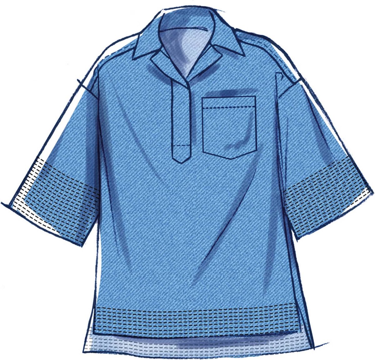 McCall's Sewing Pattern M8662 Misses' Top and Skirt