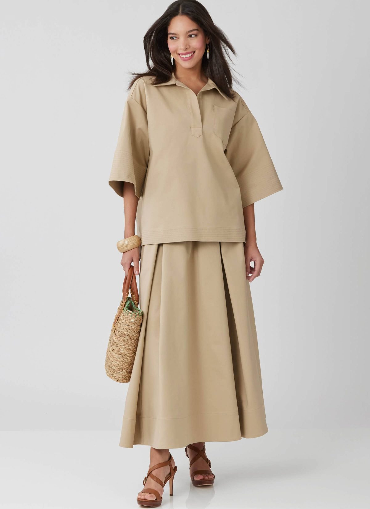 McCall's Sewing Pattern M8662 Misses' Top and Skirt