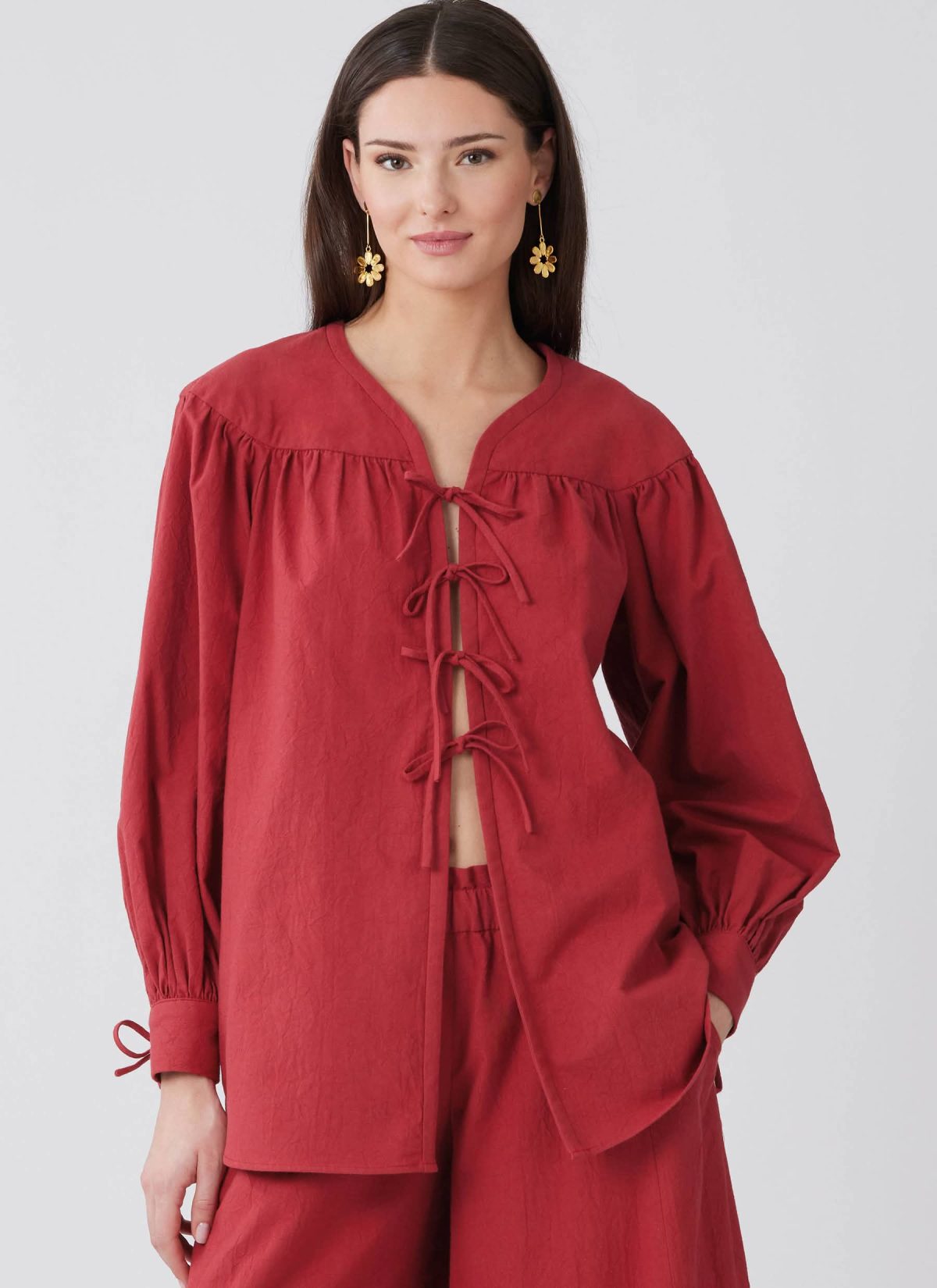 McCall's Sewing Pattern M8663 Misses' Lounge Top, Shorts and Trousers