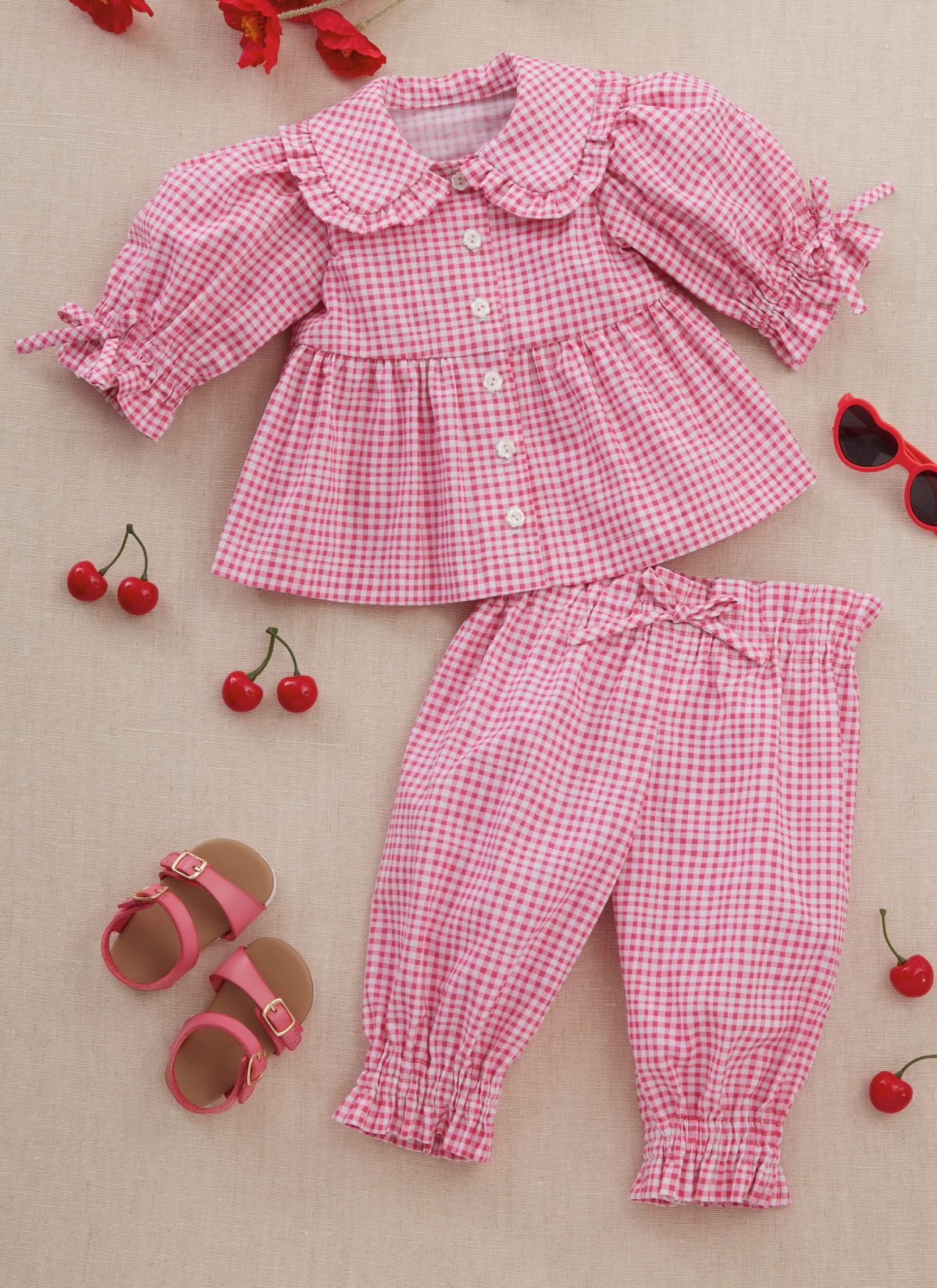 McCall's Sewing Pattern M8665 Babies' Tops, Bloomers and Trousers