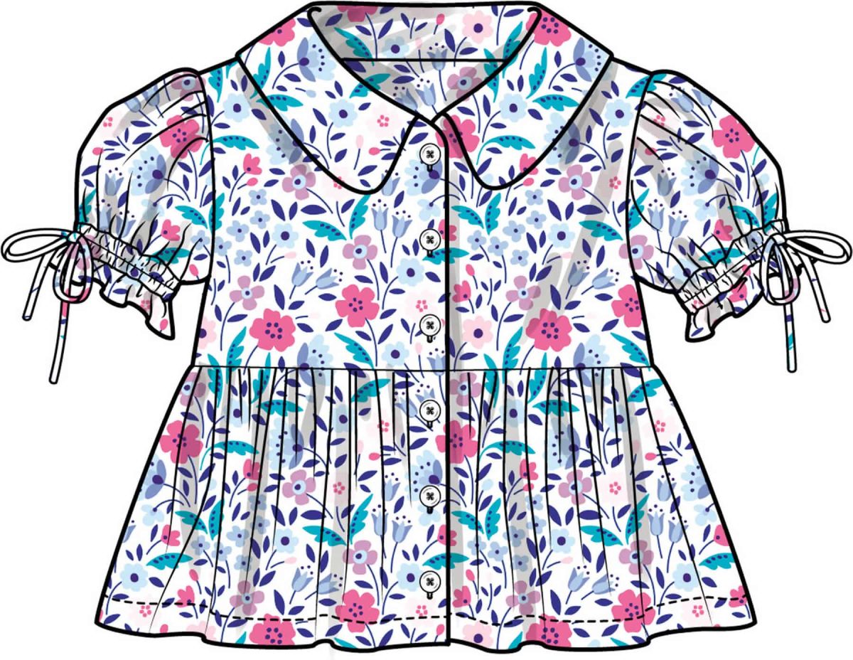 McCall's Sewing Pattern M8665 Babies' Tops, Bloomers and Trousers