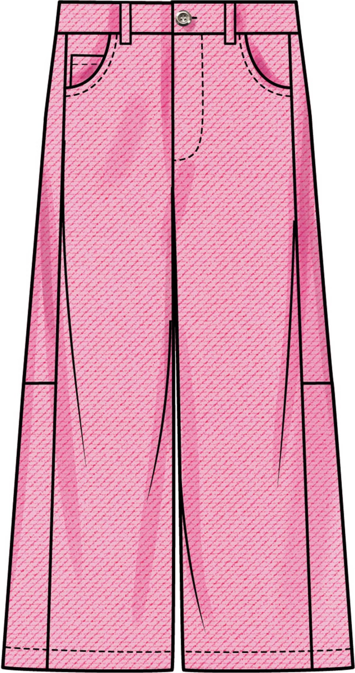 McCall's Sewing Pattern M8666 Girls' Jacket and Trousers