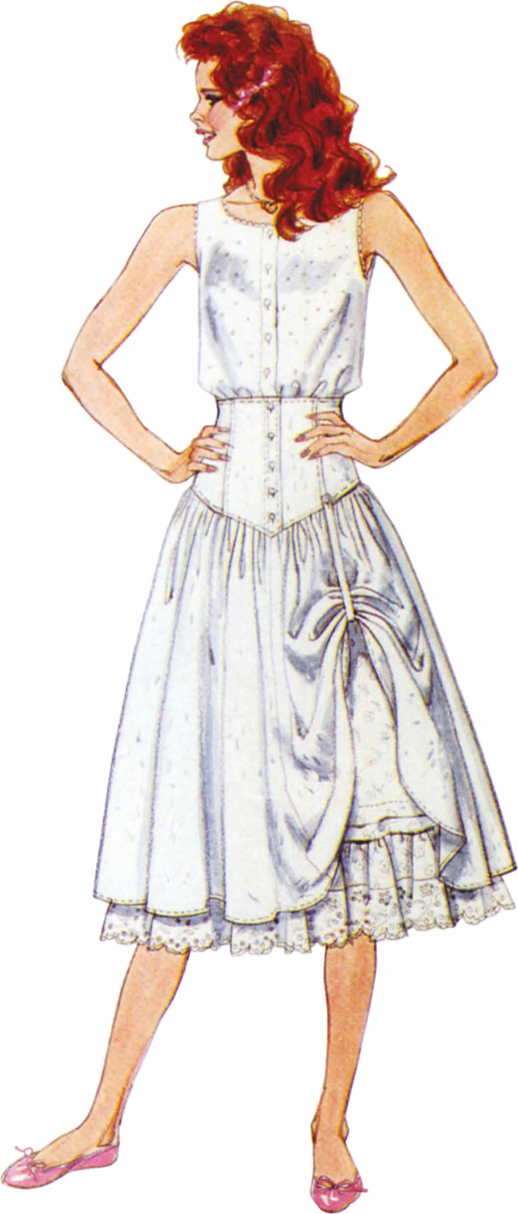 McCall's Sewing Pattern M8668 Misses' Skirts and Petticoat