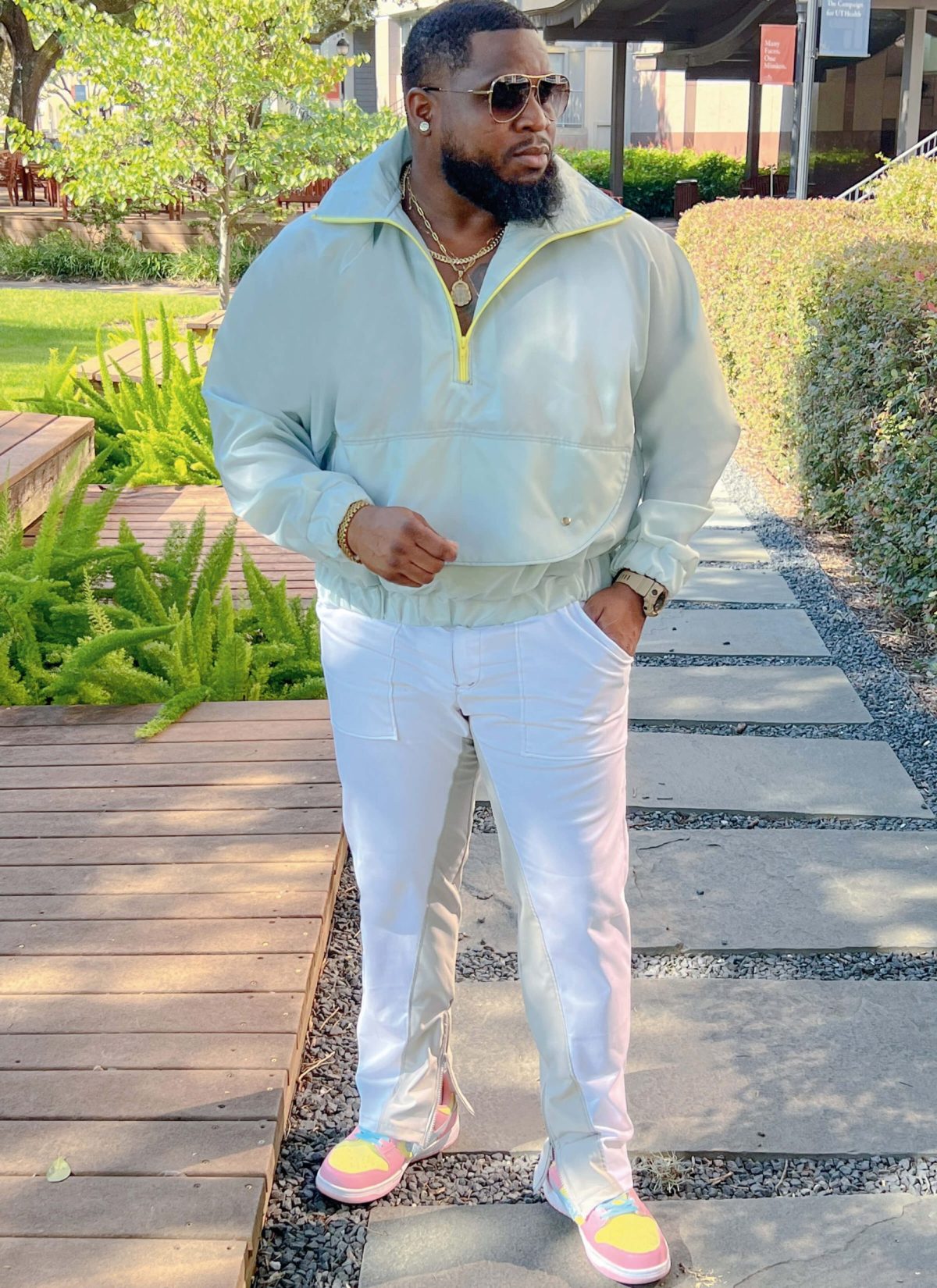 Know Me Sewing Pattern ME2017 Men's Pullover Jacket and Trousers by Sins of Many