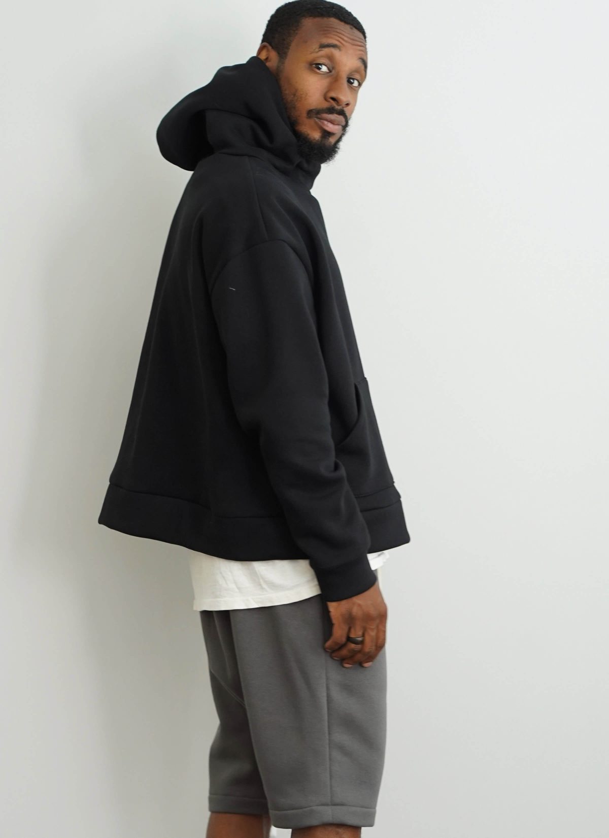 Know Me Sewing Pattern ME2023 Men's Hoodie and Shorts by Norris