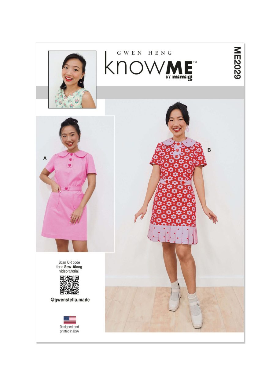 Know Me Sewing Pattern ME2029 Misses' Dresses