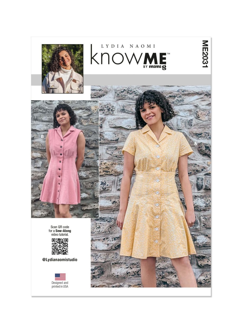 Know Me Sewing Pattern ME2031 Misses' Dresses