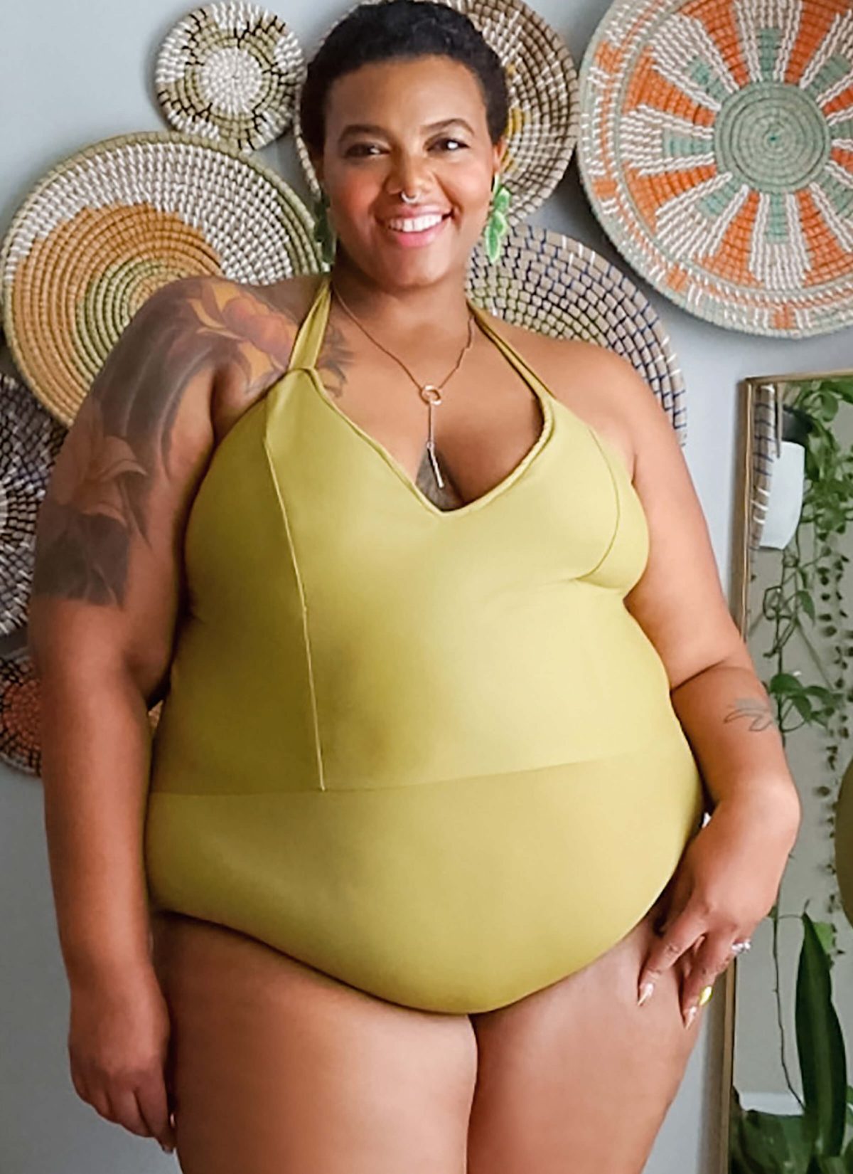 Know Me Sewing Pattern ME2037 Women's One-Piece Swimsuit and Cover-Up