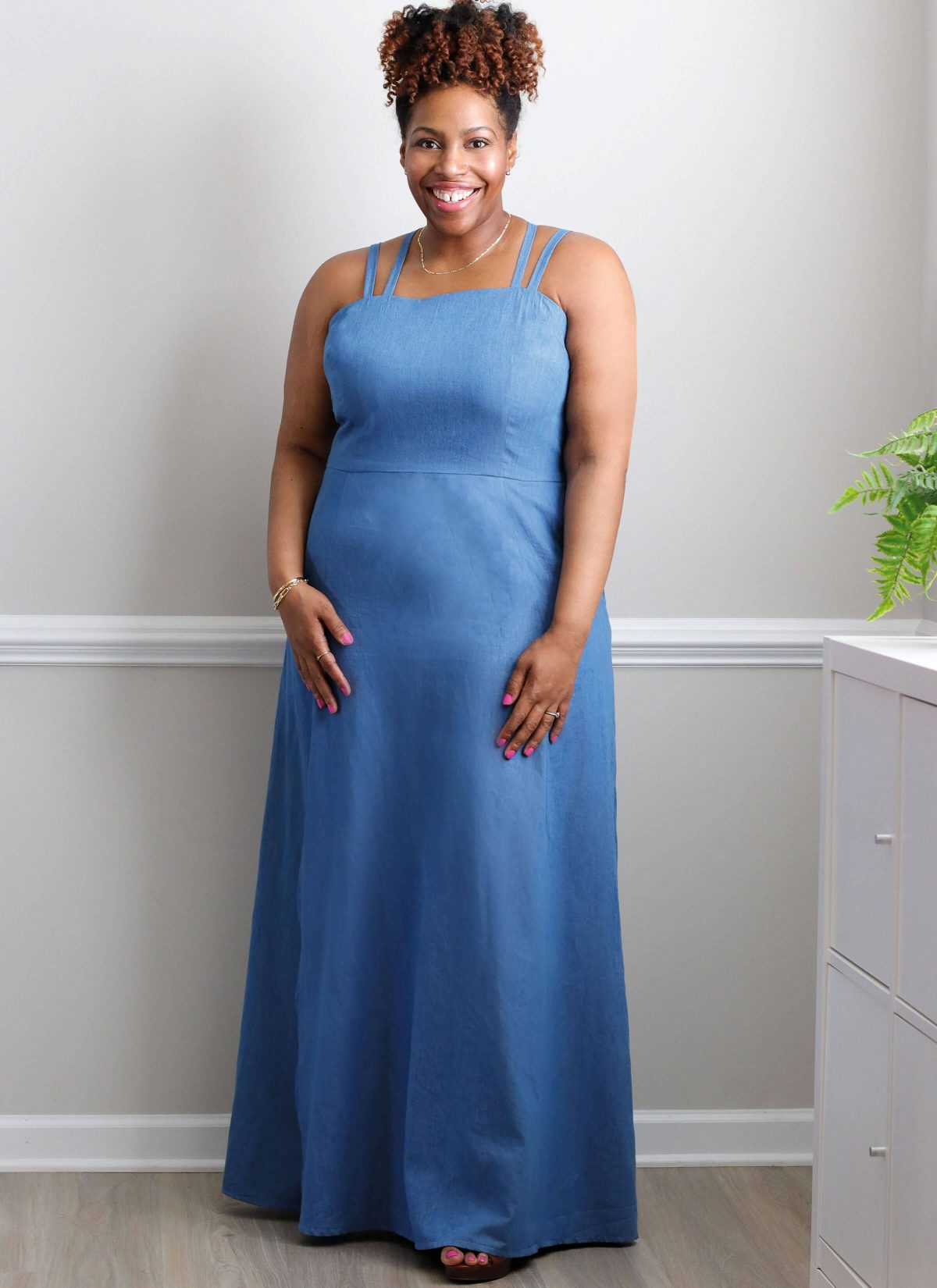 Know Me Sewing Pattern ME2040 Misses' and Women's Dress in Two Lengths