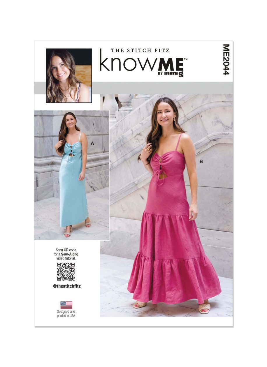 Know Me Sewing Pattern ME2044 Misses' Dresses