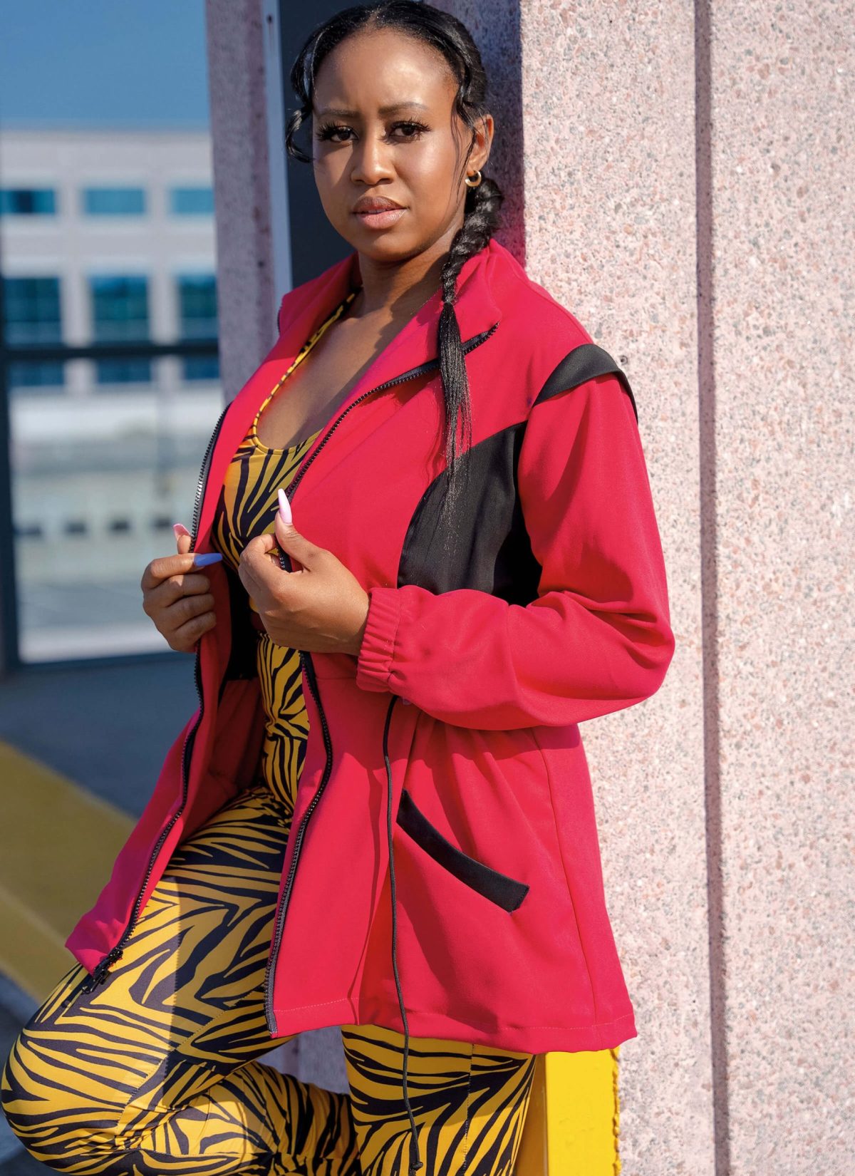 Know Me Sewing Pattern ME2051 Misses' Jacket, Bra Top and Leggings