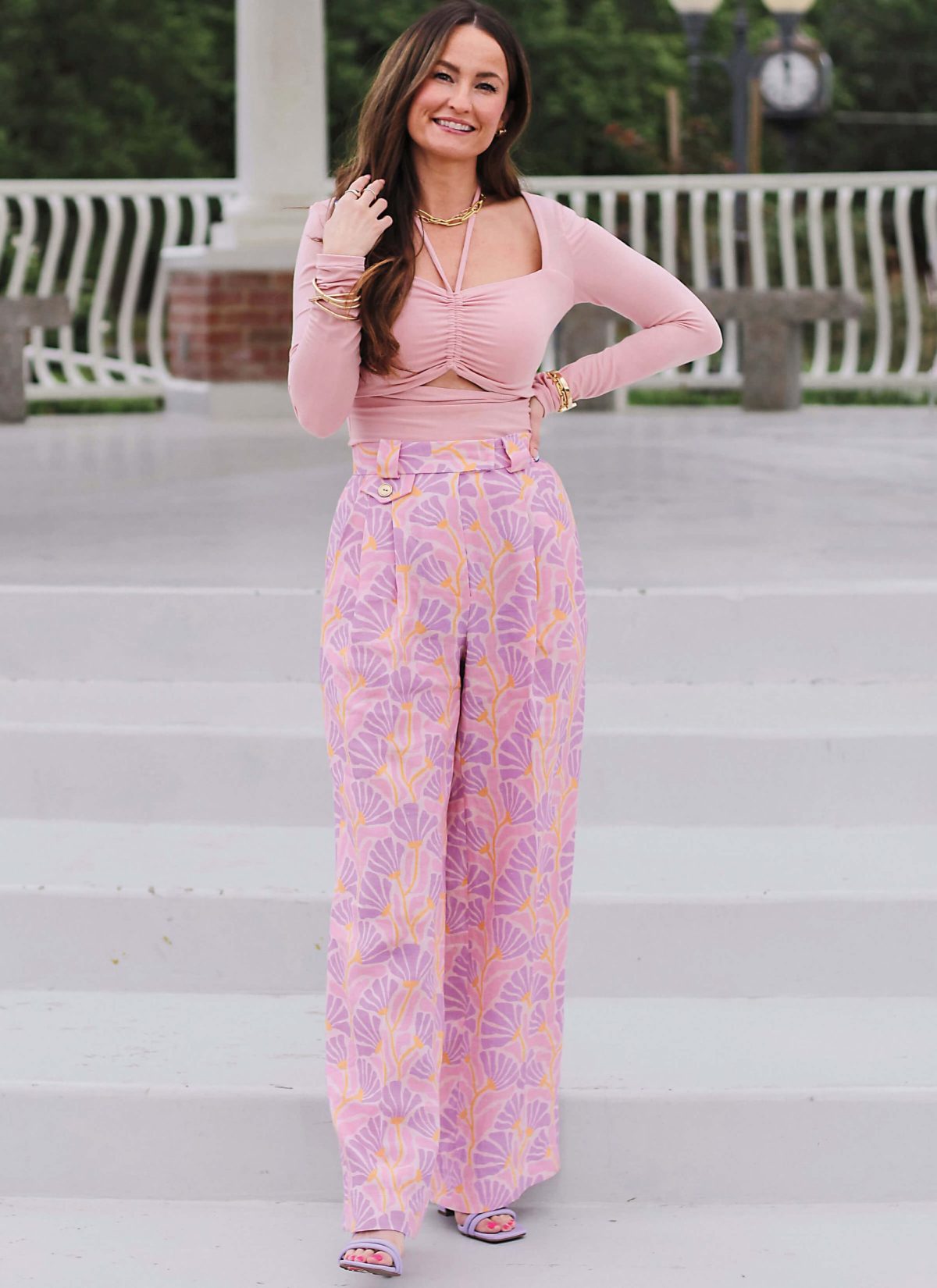 Know Me Sewing Pattern ME2053 Misses' Trousers and Knit Top by The Stitch Fitz