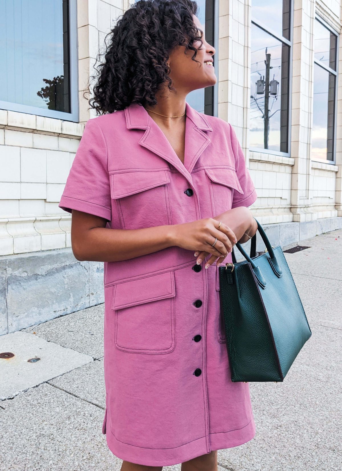 Know Me Sewing Pattern ME2068 Misses' Shirt Dress by Lydia Naomi