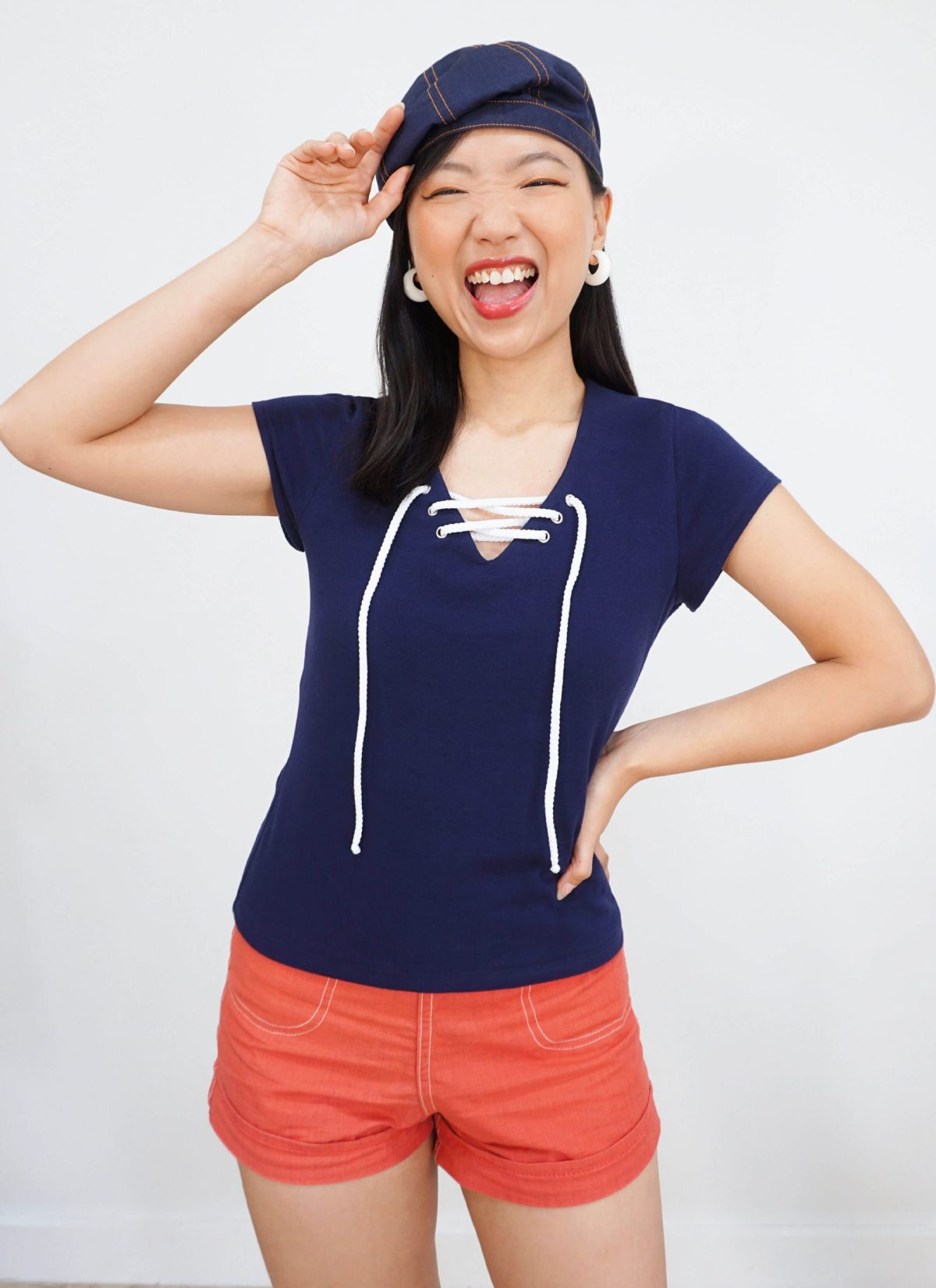 Know Me Sewing Pattern ME2078 Misses' Knit Tops  by Gwen Heng