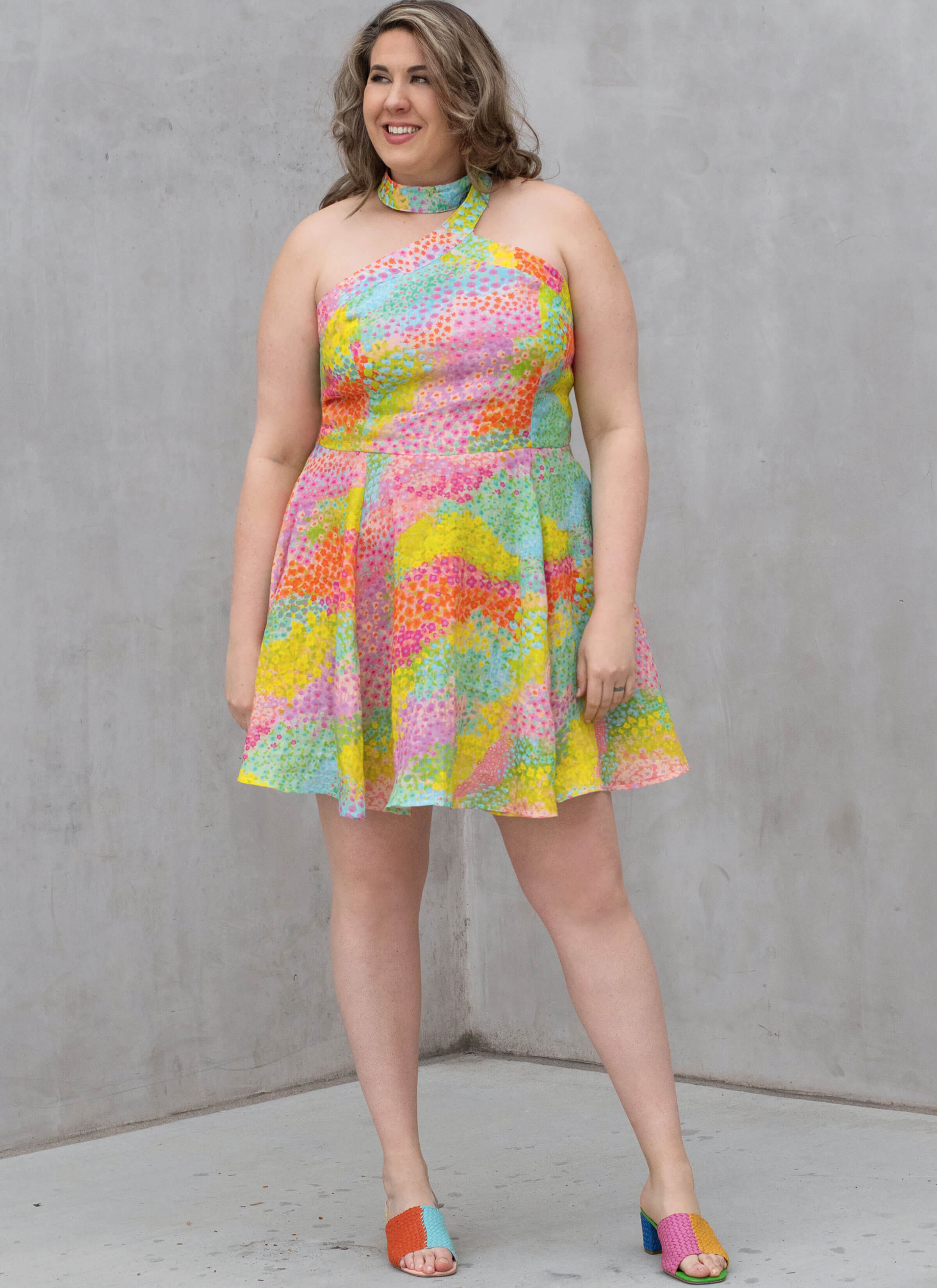 Know Me Sewing Pattern ME2085 Misses' Dress in Two Lengths by Alisha Grace