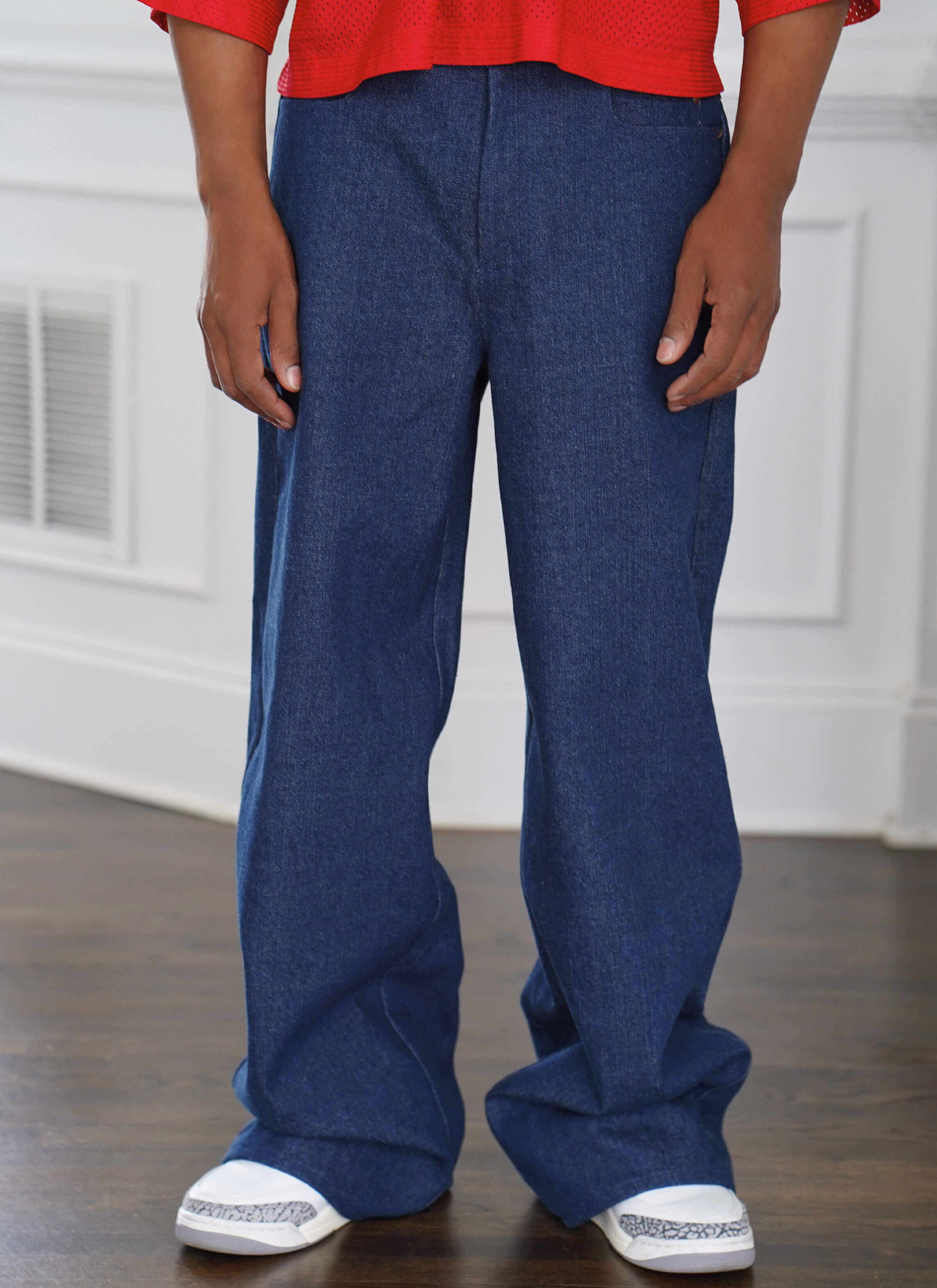 Know Me Sewing Pattern ME2087 Men's Jeans by Norris Dánta Ford