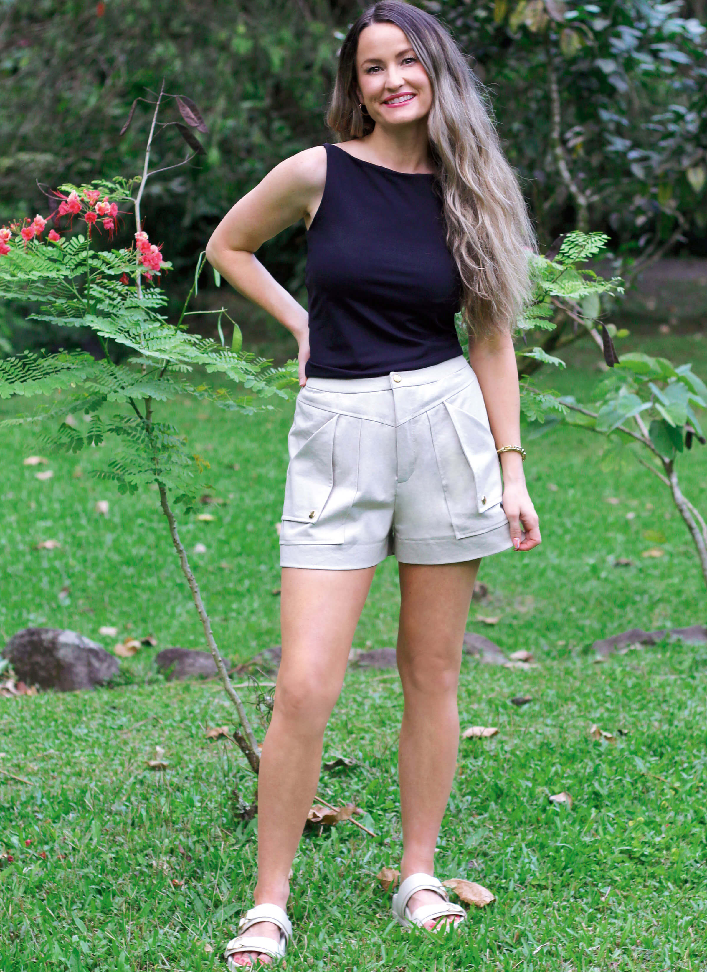 Know Me Sewing Pattern ME2090 Misses' Shorts and Knit Top by The Stitch Fitz