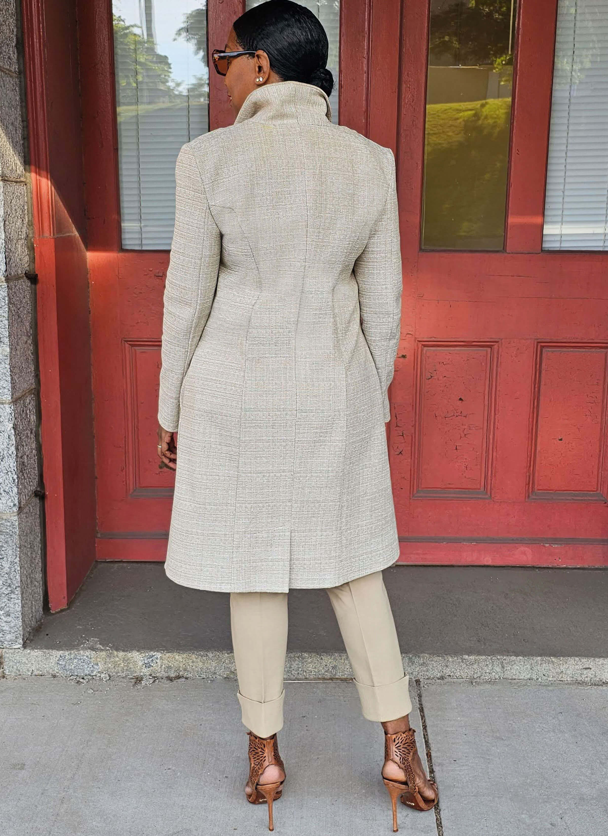 Know Me Sewing Pattern ME2103 Misses' Lined Coat in Two Lengths by Beaute' J'Adore