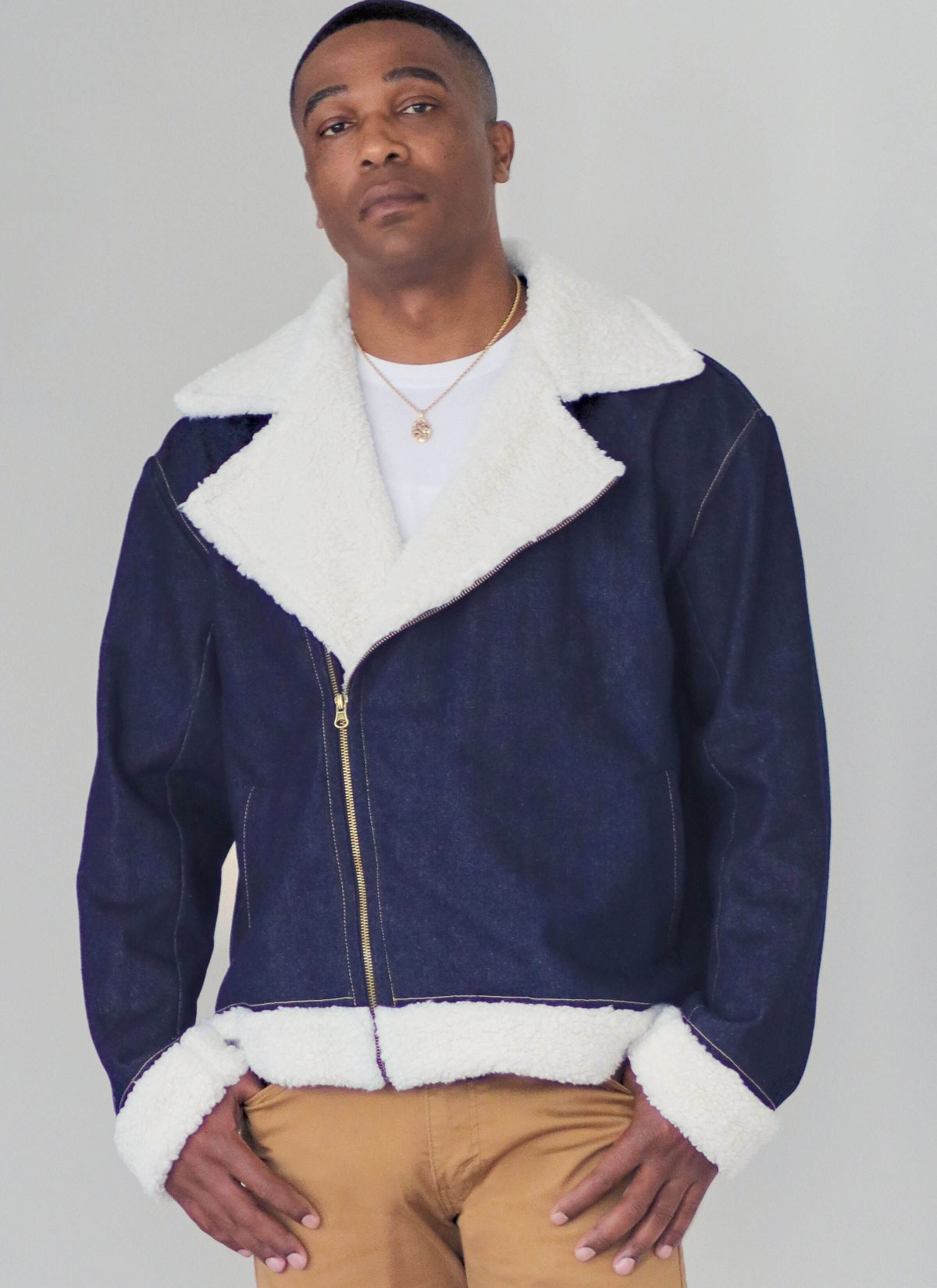 Know Me Sewing Pattern ME2132 Unisex Motorcycle Jacket by Brittany J. Jones