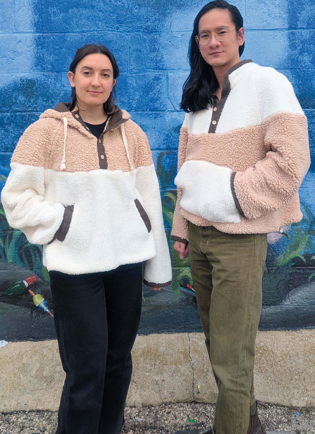 Know Me Sewing Pattern ME2136 Unisex Contrast Jackets by Donny Q