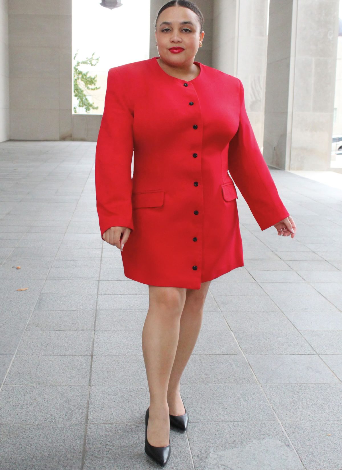 Know Me Sewing Pattern ME2146 Misses' Blazer Dress by Raven Maureen