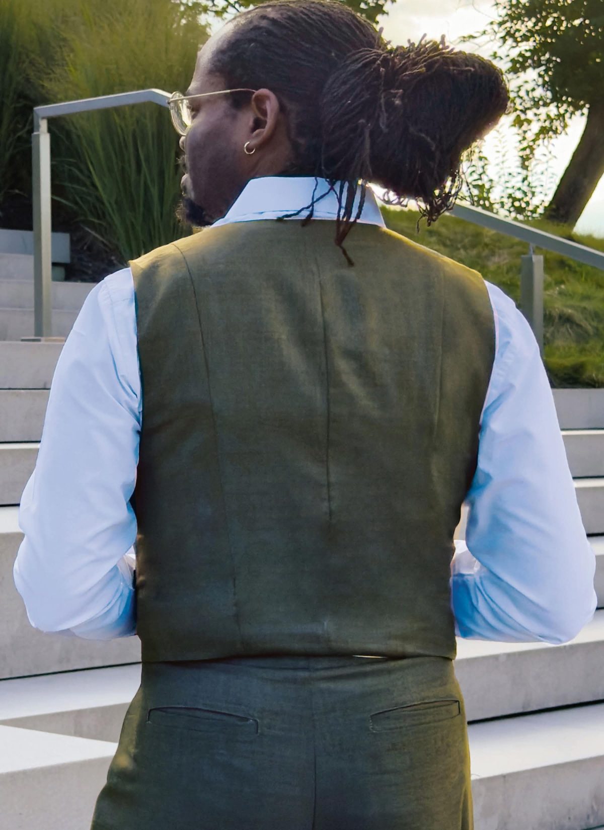 Know Me Sewing Pattern ME2153 Men's Waistcoat and Trousers by Julian Creates