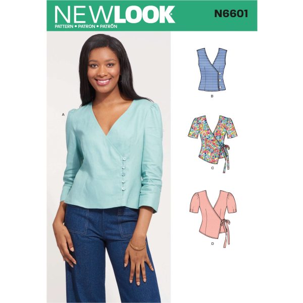 New Look Pattern N6601 Misses' Tops