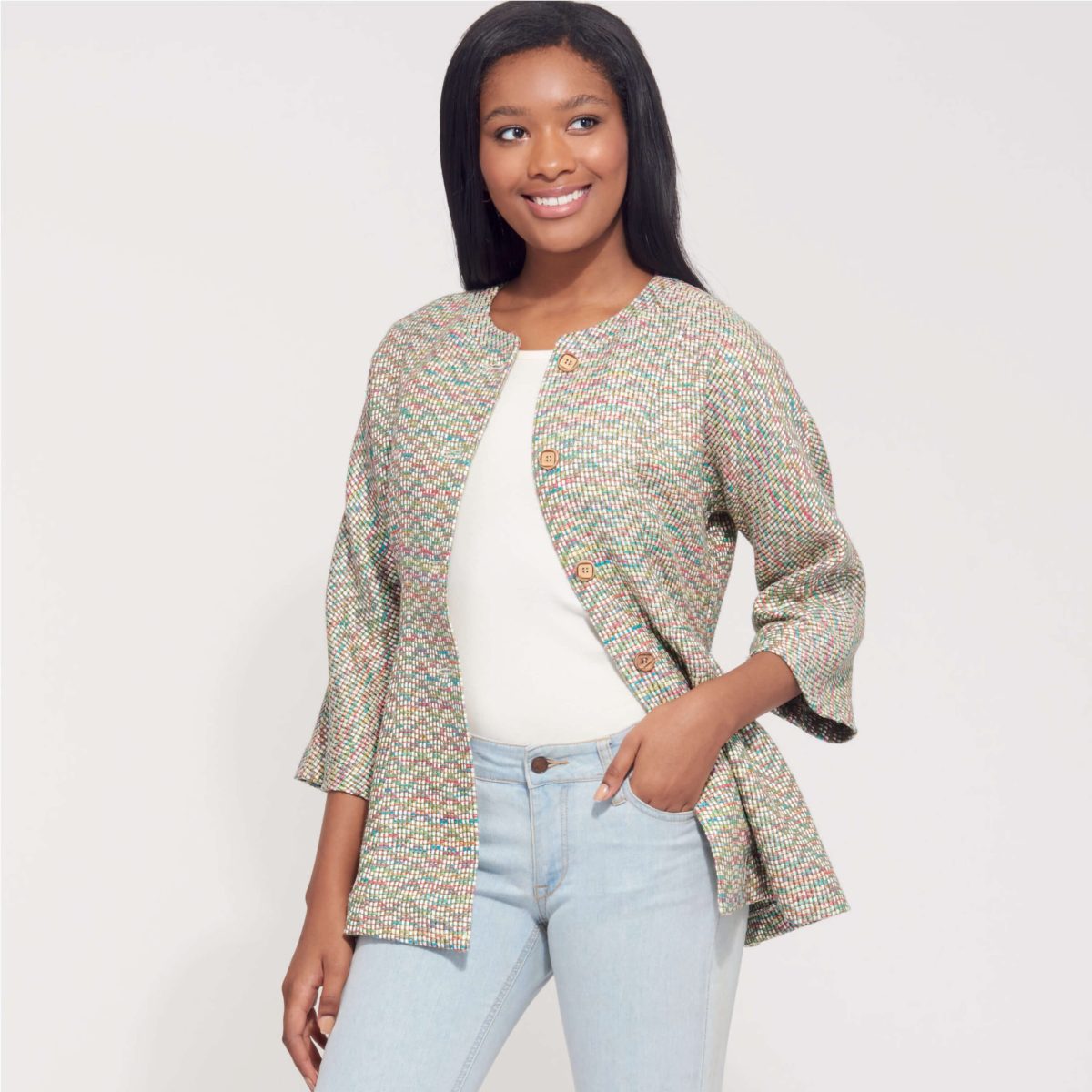 New Look Pattern N6607 Misses' Mini Dress, Tunic and Top