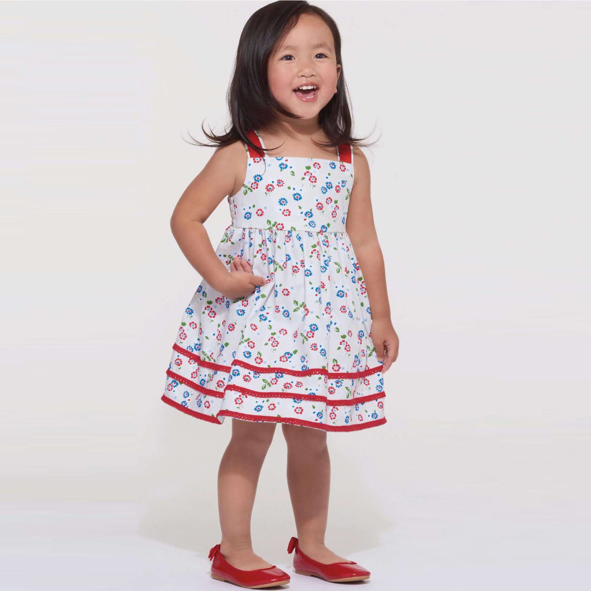 New Look Pattern N6610 Toddlers' Dress