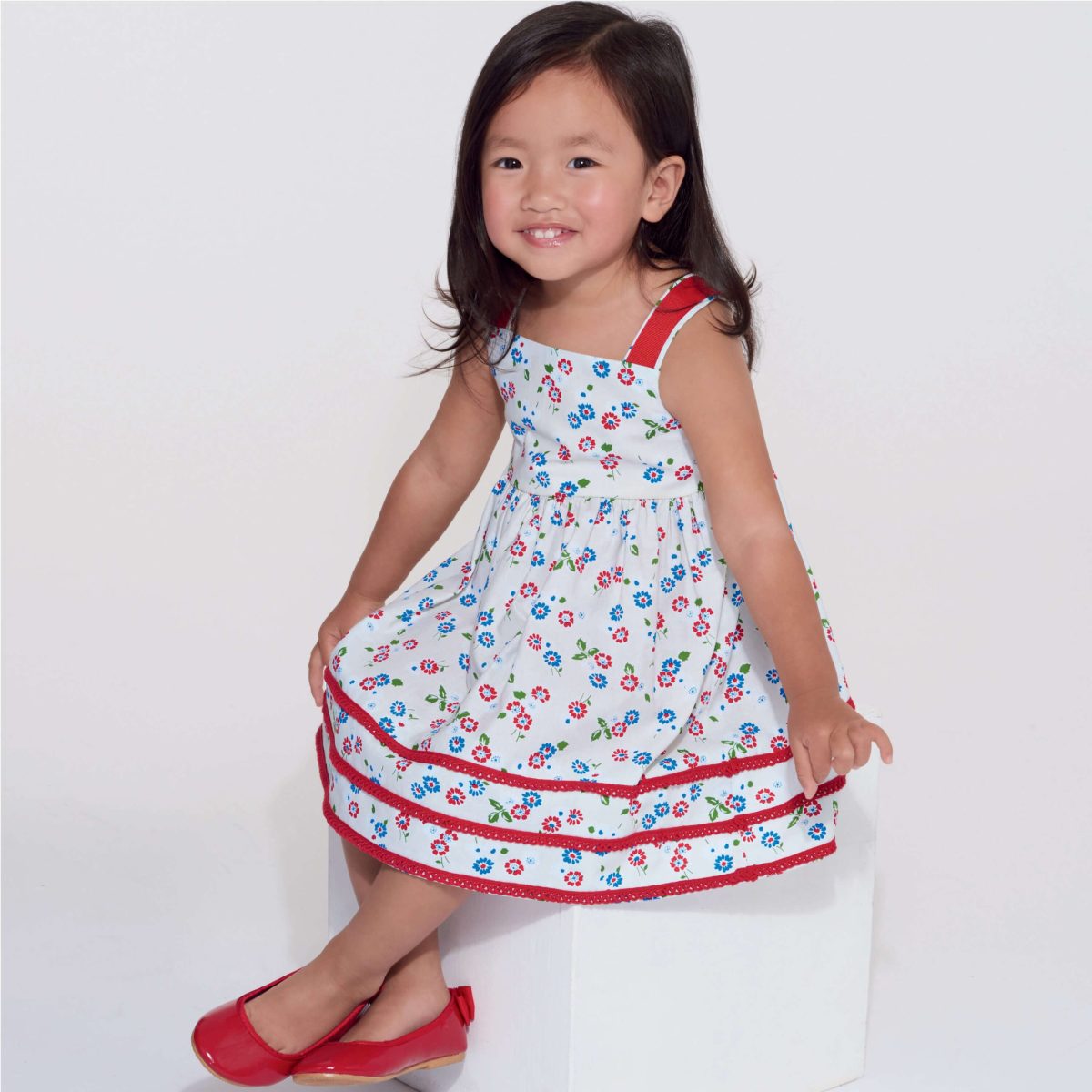 New Look Pattern N6610 Toddlers' Dress