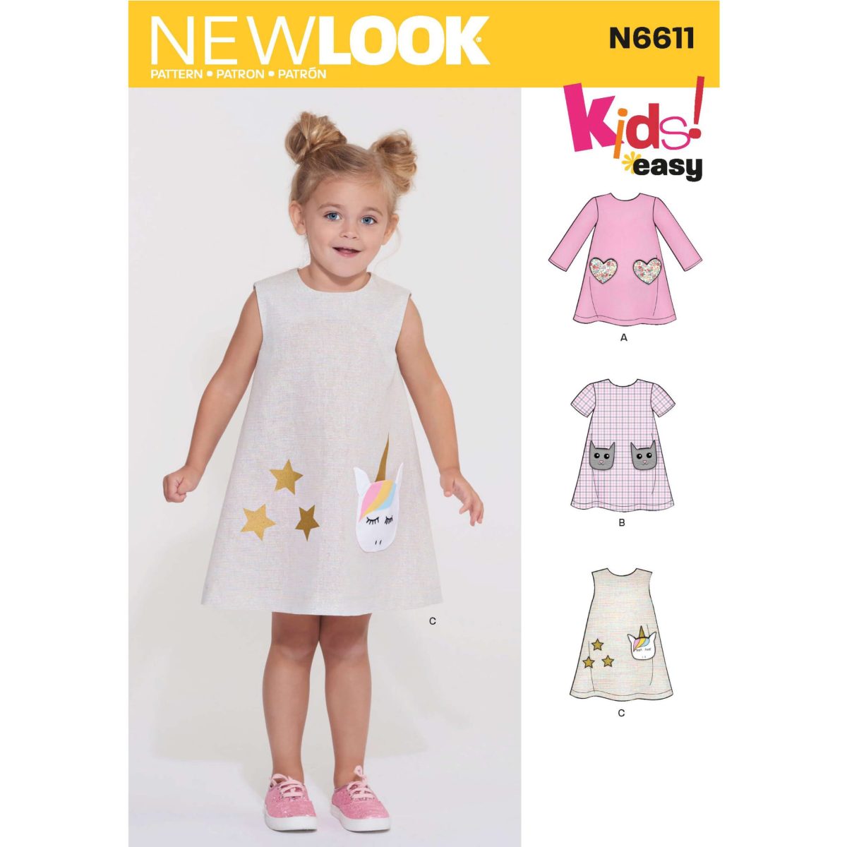 New Look Pattern N6611 Children's Novelty Dress
