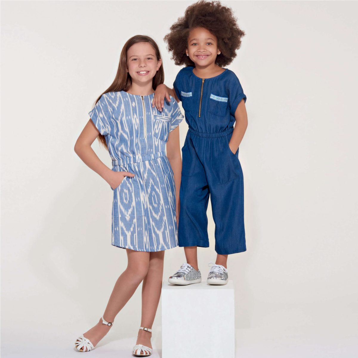 New Look Pattern N6612 Children's, Girls' Jumpsuit, Romper and Dress
