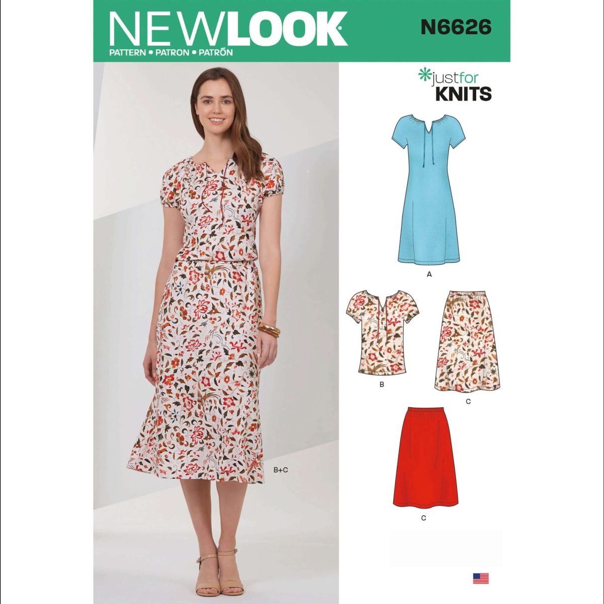 New Look Sewing Pattern N6626 Misses' Sportswear