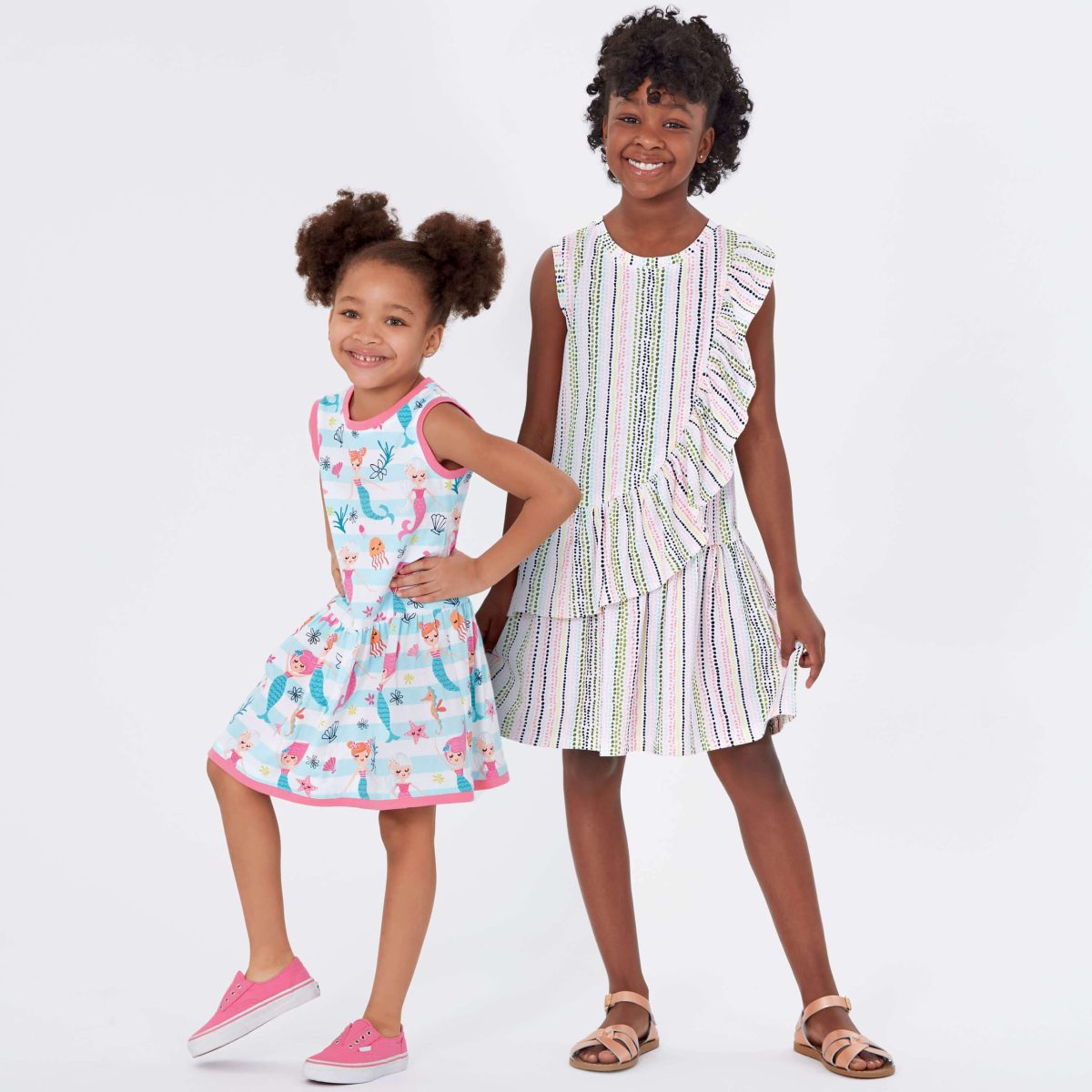 New Look Sewing Pattern N6630 Children's And Girls' Dresses