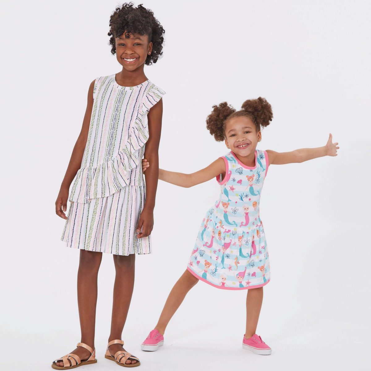 New Look Sewing Pattern N6630 Children's And Girls' Dresses