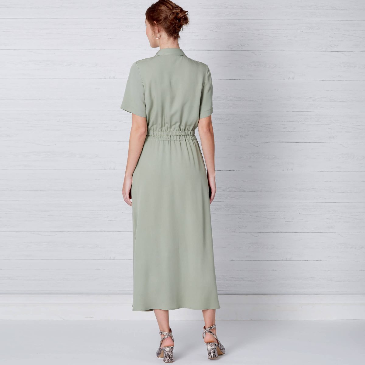 New Look Sewing Pattern N6651 Misses' Button Front Dress