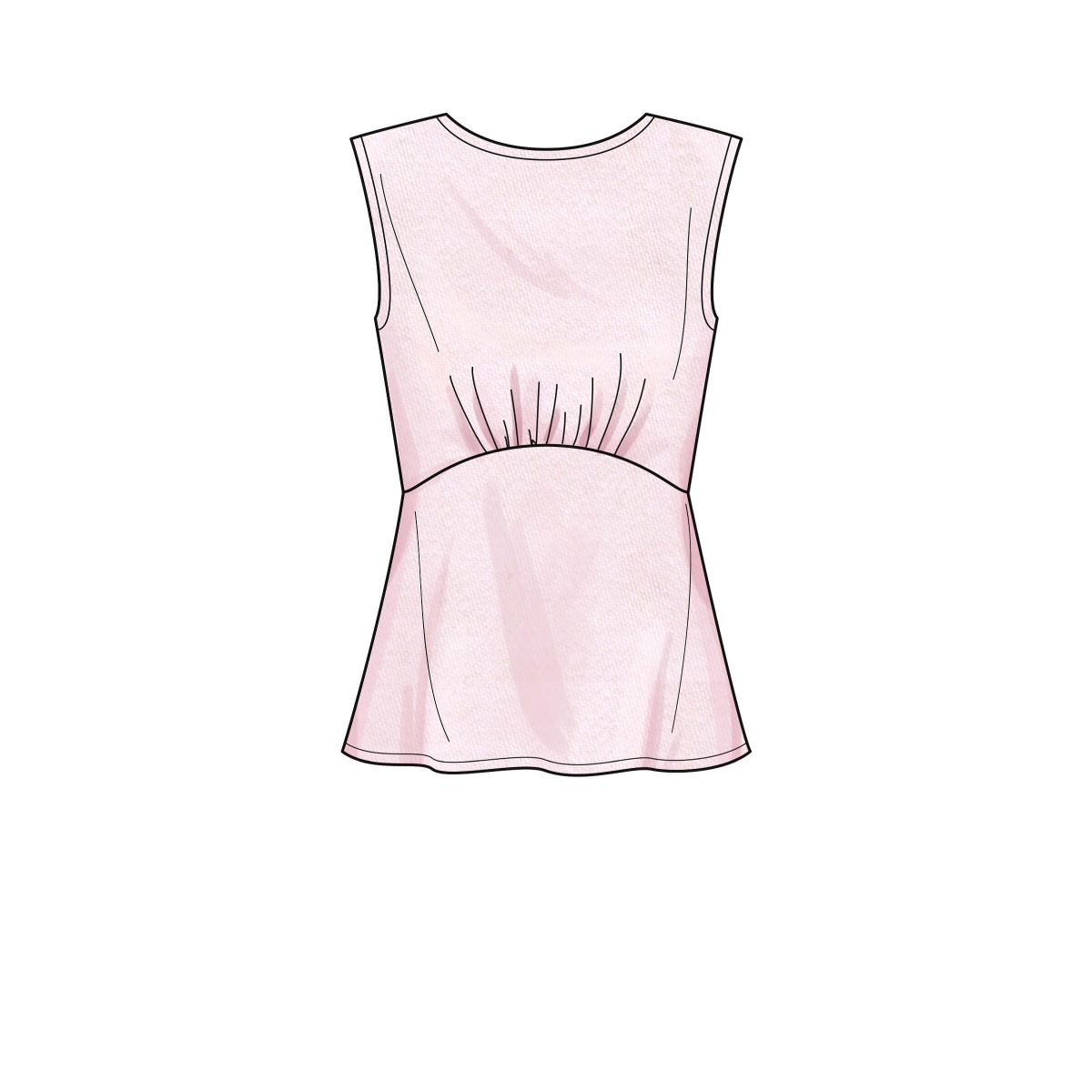 New Look Sewing Pattern N6656 Misses' Tops - Sewdirect