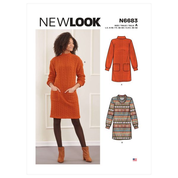 New Look Sewing Pattern N6683 Misses' Dress