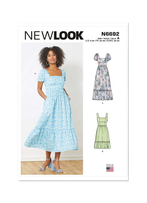 New Look Sewing Pattern N6692 Misses' Dresses