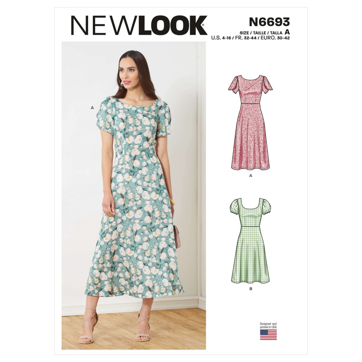 New Look Sewing Pattern N6693 Misses' Dresses