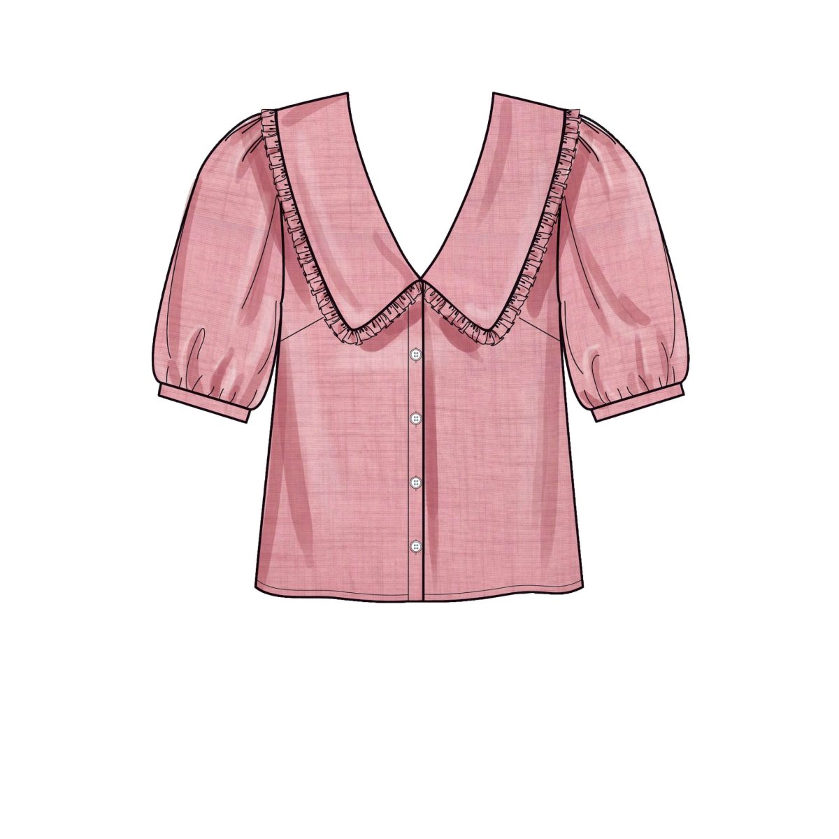 New Look Sewing Pattern N6707 Misses' Tops